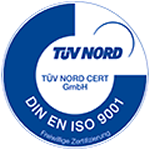 Certificate TÜV-Nord - DIN ISO 9001 : 2015